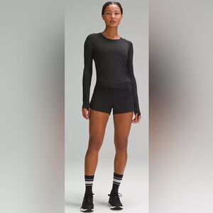 Lululemon Speed Up Olive Green Shorts, Sz 4